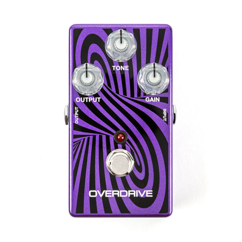 MXR Wylde Audio Sabbath Overdrive guitar effect pedal, limited edition, with control knobs and metallic finish.