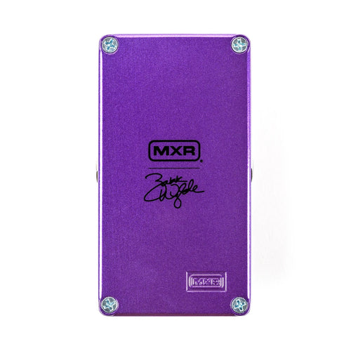MXR Wylde Audio Sabbath Overdrive guitar effect pedal in limited edition, featuring knobs and logo on black enclosure.