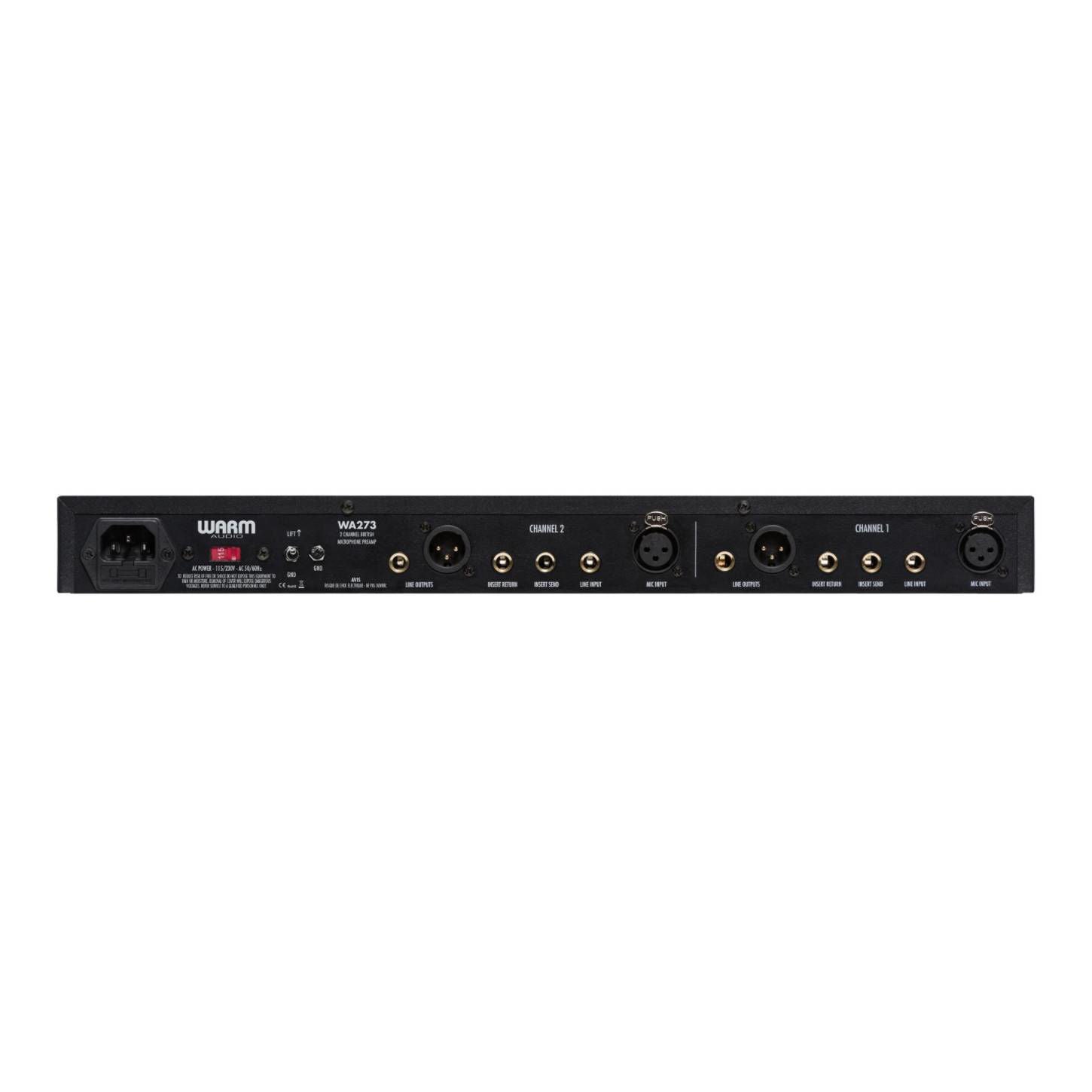 Warm Audio Dual Channel 1073 Preamp