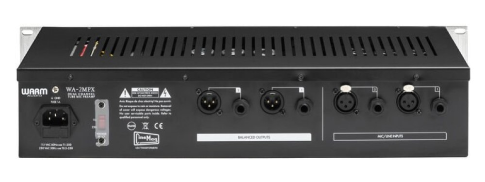 Warm Audio WA-2MPX Dual Channel Tube Microphone Preamp