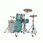 Tama Starclassic Walnut/Birch 20 3-Pce Drum Kit Shell Pack - 20/12/14 - Surf Green Silk