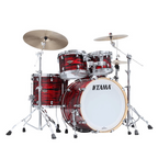 Tama Starclassic Walnut/Birch 22 4 Piece Drum Kit Shell Pack - 22/10/12/16 - Red Oyster