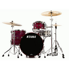Tama Starclassic Walnut/Birch 20 3 Piece Drum Kit Shell Pack - 20/12/14 - Lacquer Phantasm Oyster