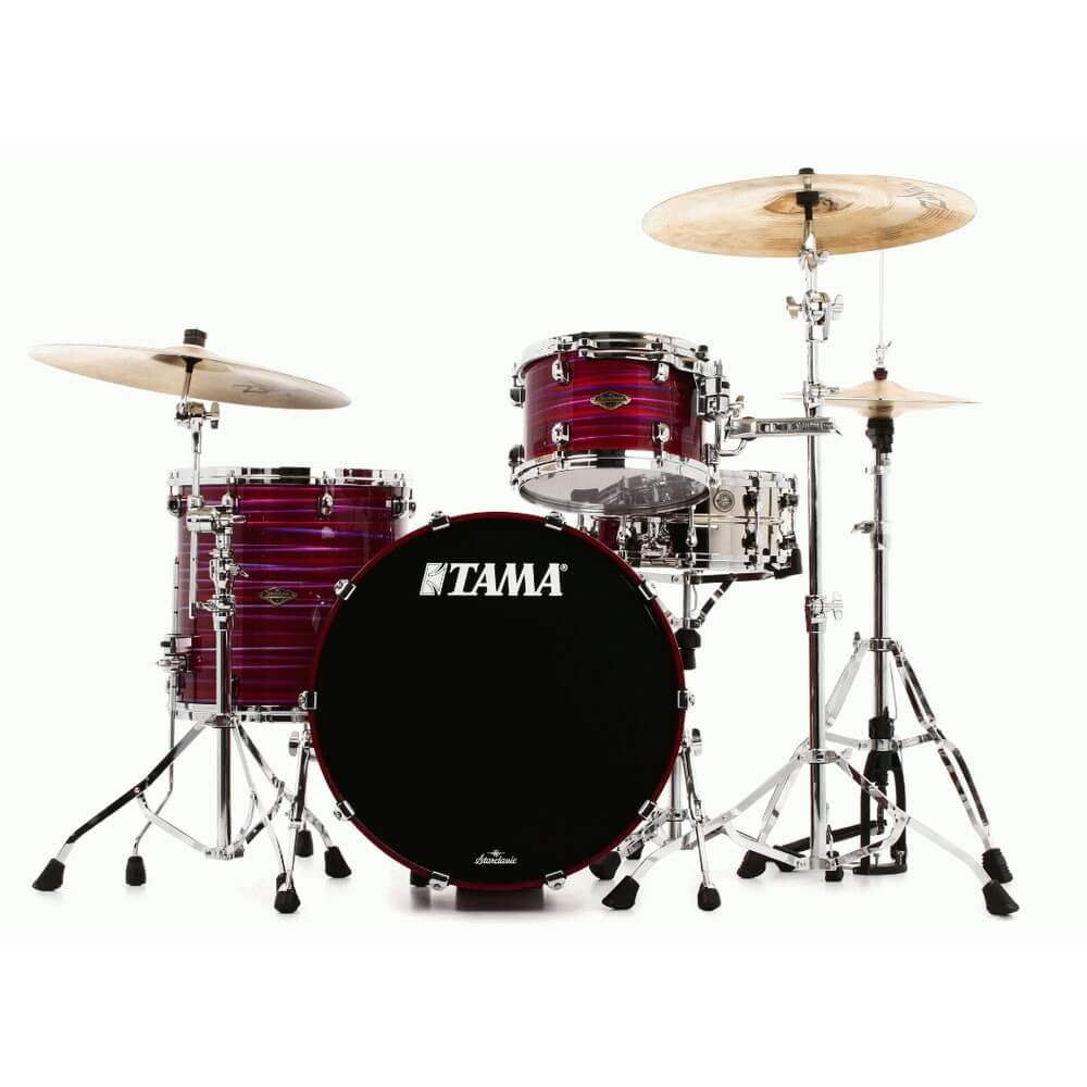Tama Starclassic Walnut/Birch 20 3 Piece Drum Kit Shell Pack - 20/12/14 - Lacquer Phantasm Oyster
