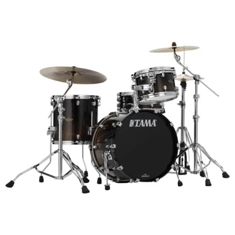 Tama Starclassic Walnut/Birch 20 3-Pce Drum Kit Shell Pack - 20/12/14 - Transparent Mocha Fade
