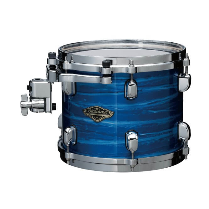 Tama Starclassic Walnut/Birch 22 5-Pce Drum Kit Shell Pack - 22/10/12/14/16 - Lacquer Ocean Blue Ripple