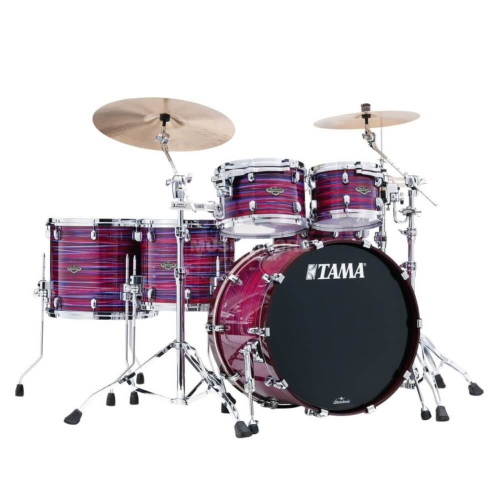 Tama Starclassic Walnut/Birch 22 5-Pce Drum Kit Shell Pack - 22/10/12/14/16 - Lacquer Phantasm Oyster