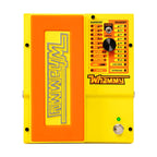 Digitech MonoNeon Signature Whammy effects pedal showing controls and input/output jacks on a black pedal with colorful design