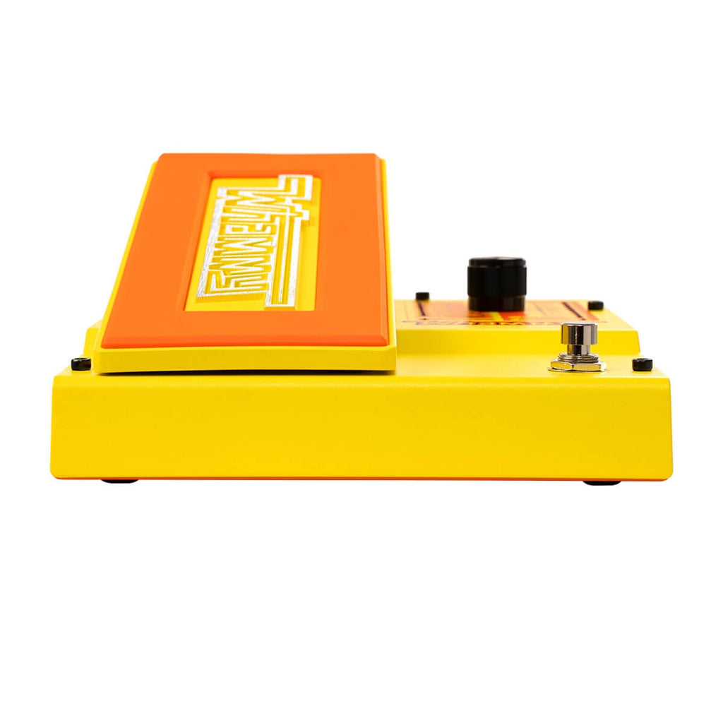 Digitech MonoNeon Signature Whammy effects pedal with colorful controls and footswitch for guitar pitch modulation.