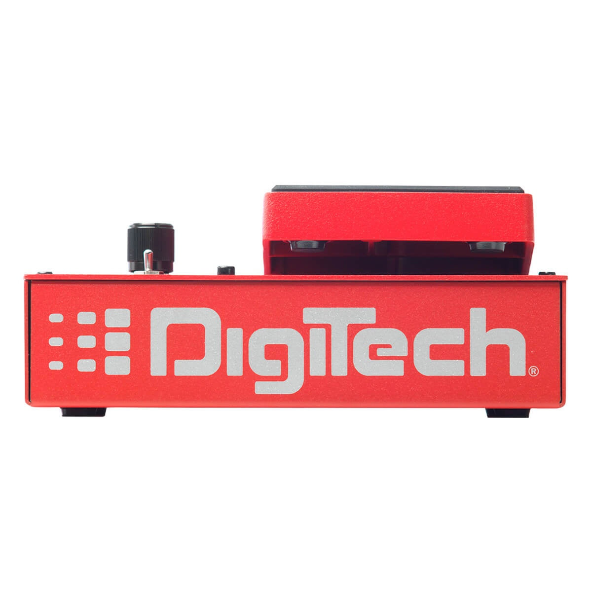 Digitech Whammy effects pedal with footswitch and control knobs, used for pitch shifting and creating unique guitar sounds
