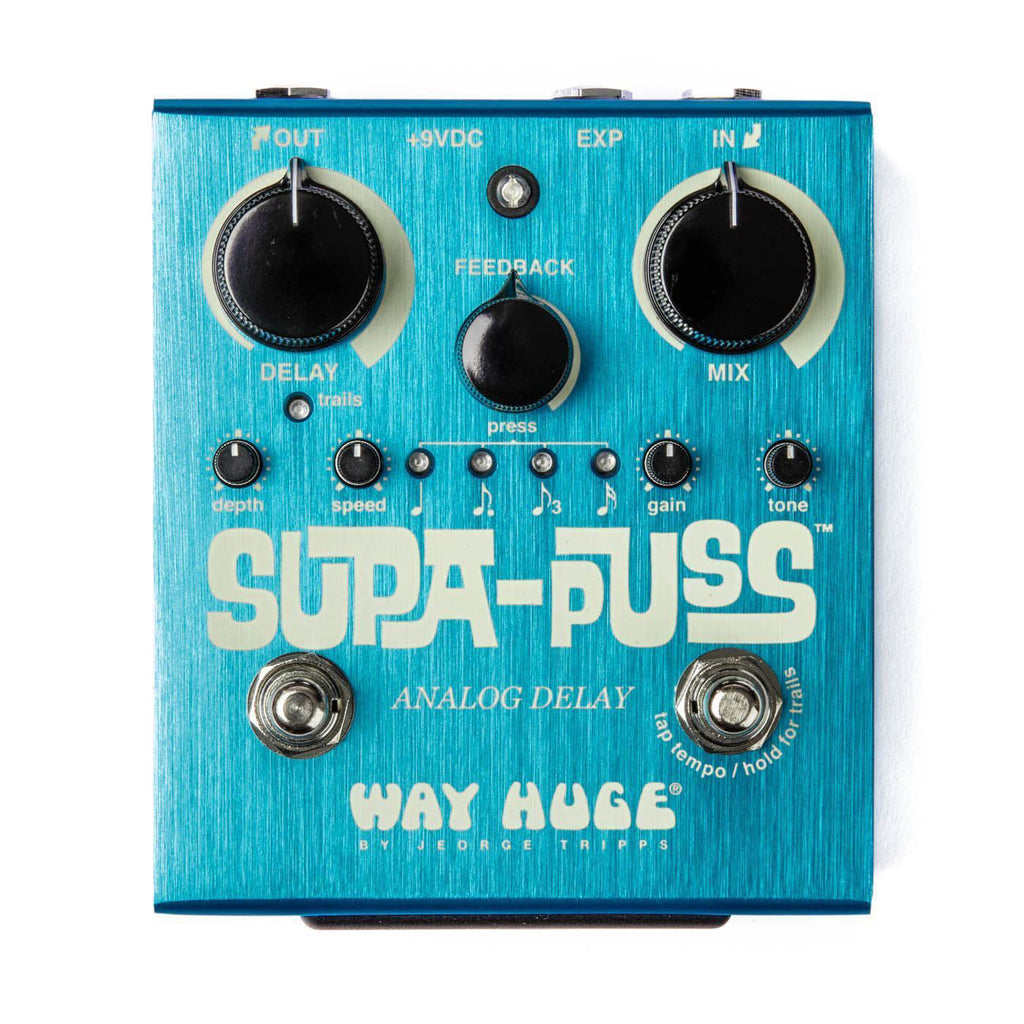 Way Huge WHE707 Supa Puss Analog Delay Guitar Effects Pedal