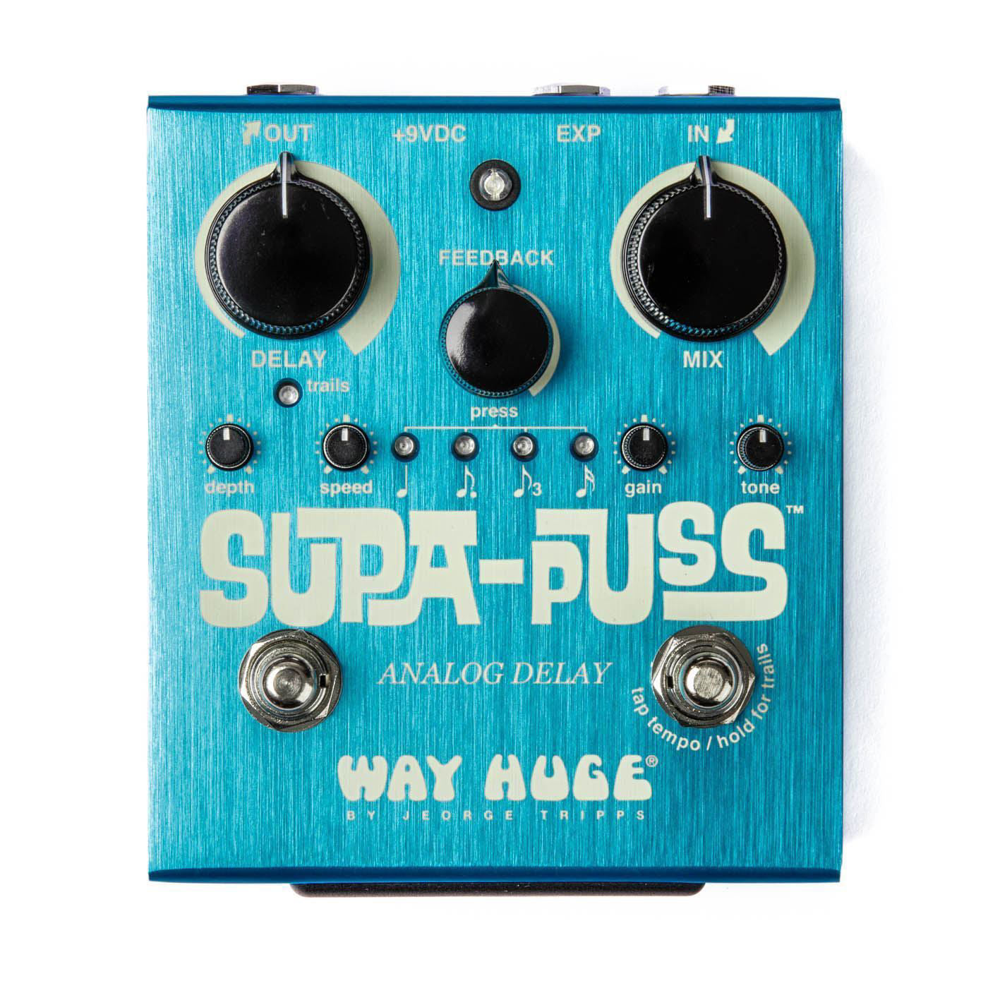 Way Huge WHE707 Supa Puss Analog Delay Guitar Effects Pedal