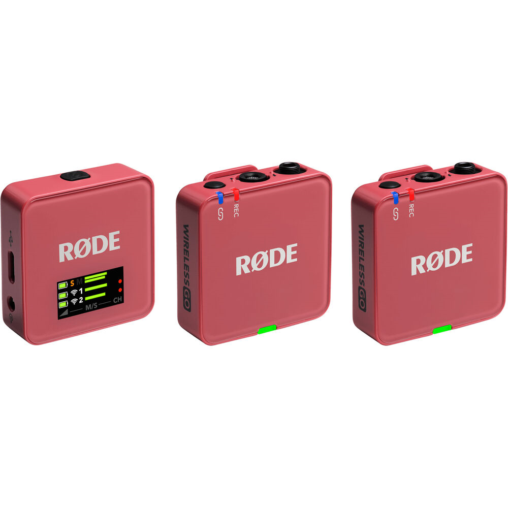 Rode Wireless GO Gen 3 Compact Wireless Microphone System - Rose