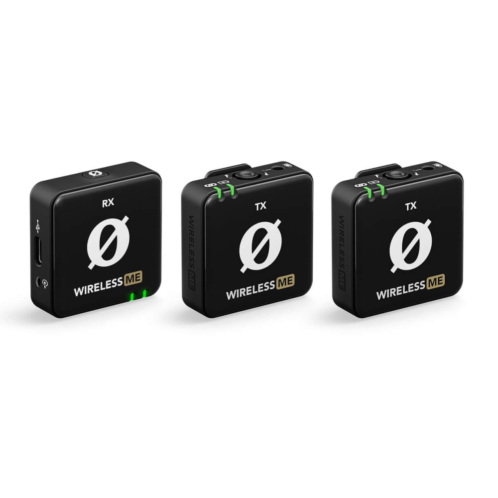 Rode Wireless ME Ultra Compact Wireless Microphone System Dual Transmitters