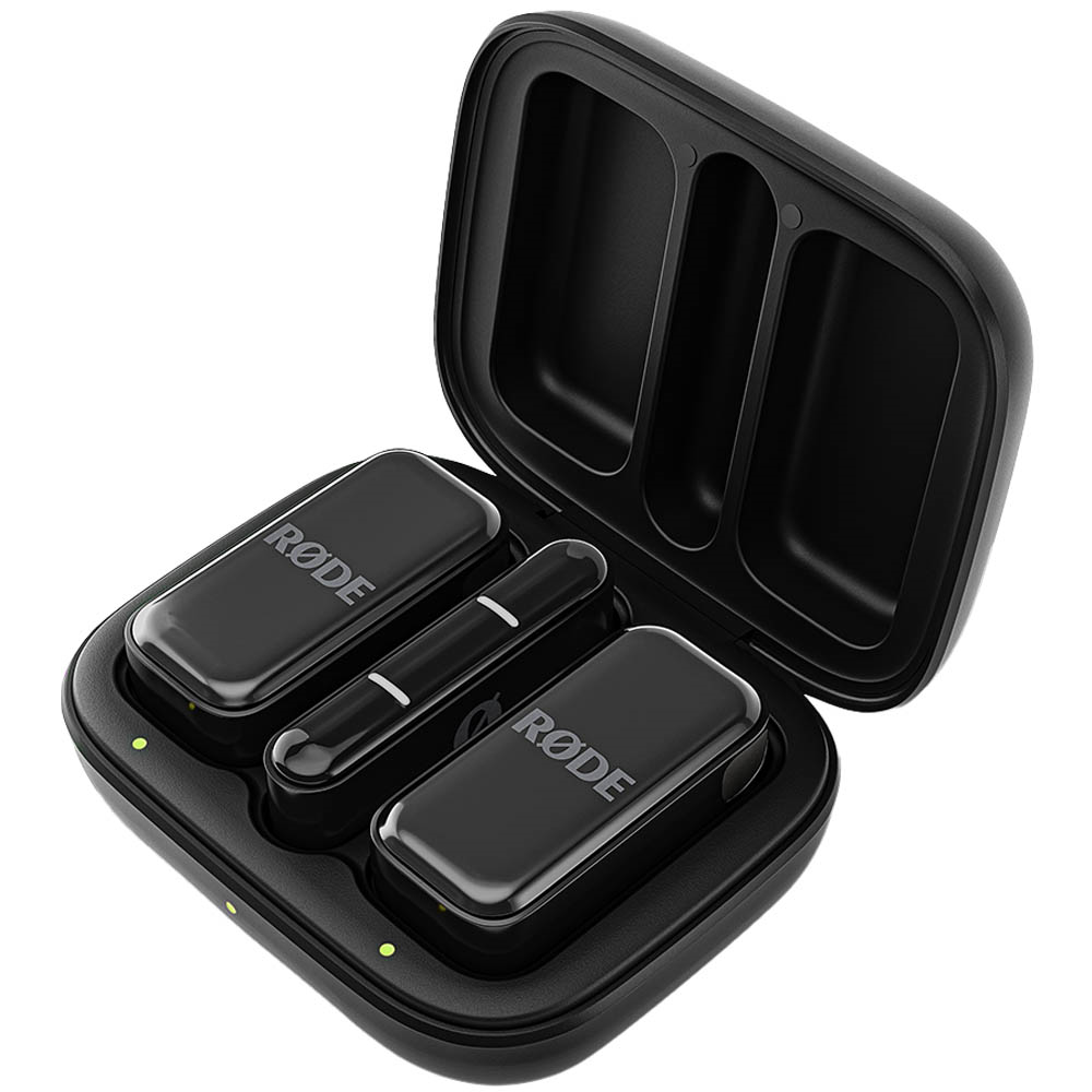 Rode Wireless Micro Ultra-compact Wireless Microphone in Black for USB-3 Smartphone