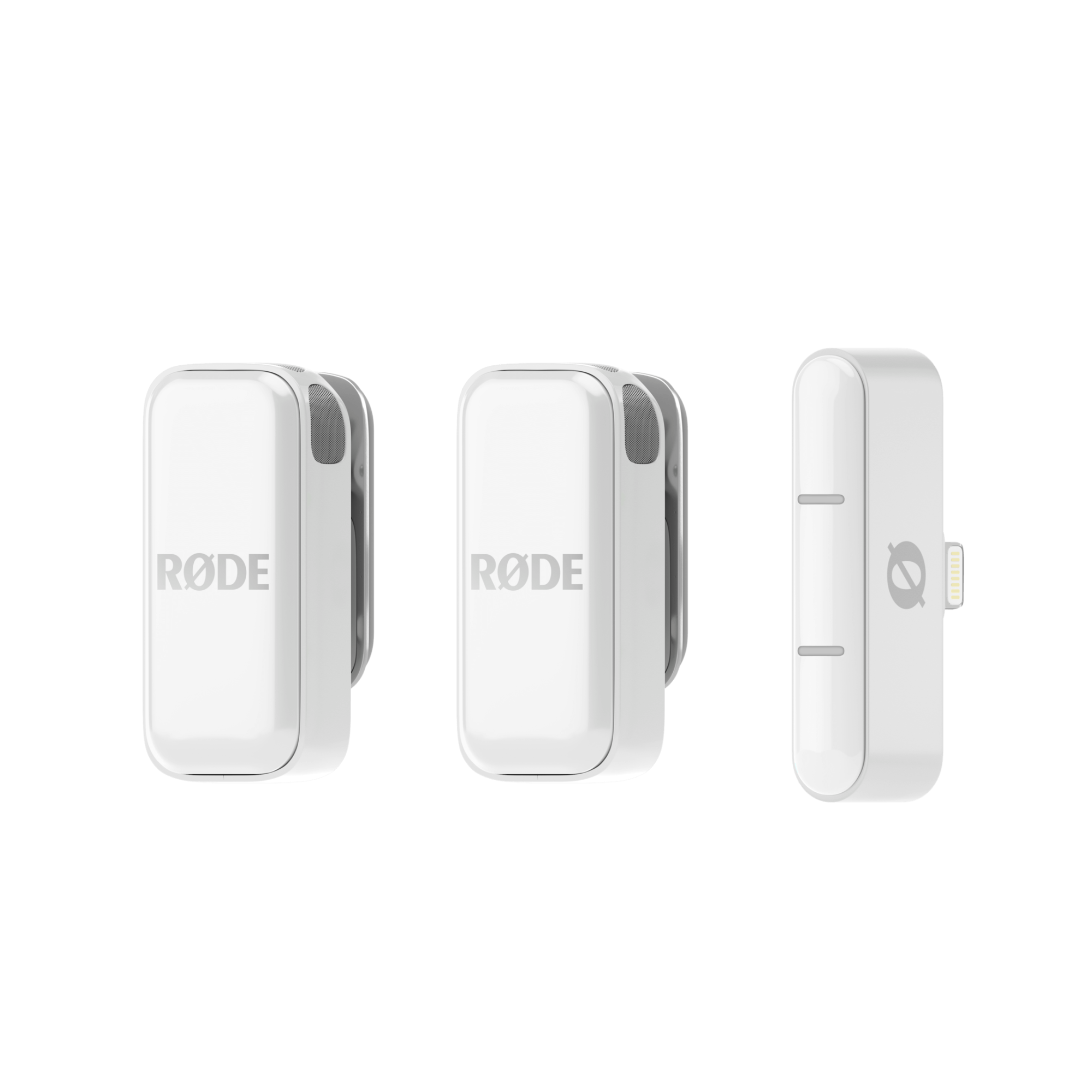 Rode Wireless Micro Smartphone Microphone w/Lightning Connector - White