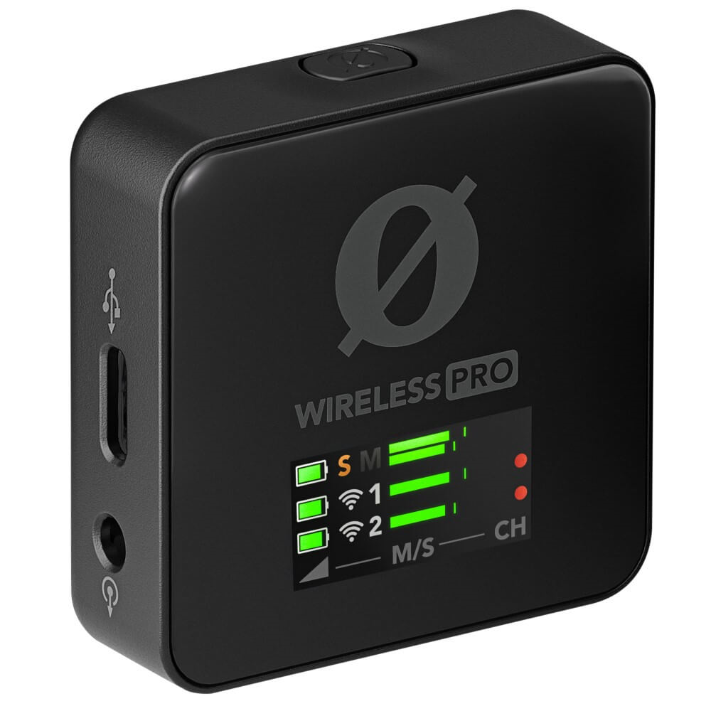 RODE Wireless PRO Dual Compact Wireless Microphone System with Accessory Pack