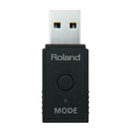 Roland WM-1D wireless MIDI dongle with USB connector and compact design for seamless data cable connectivity.