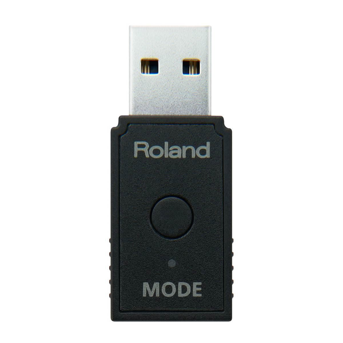 Roland WM-1D wireless MIDI dongle with USB connector and compact design for seamless data cable connectivity.