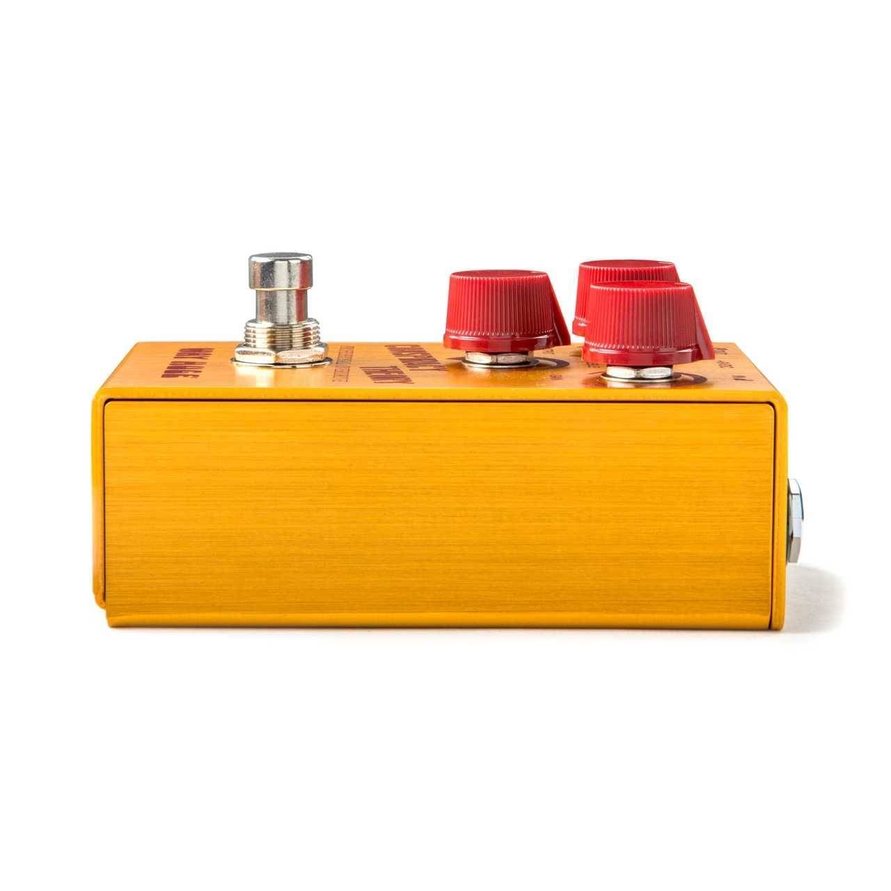 Way Huge Conspiracy Theory guitar effects pedal with control knobs and footswitch, designed for versatile sound modulation.