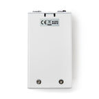 Way Huge WM25 STO overdrive effects pedal shown from the back, featuring input and output jacks and control knobs.