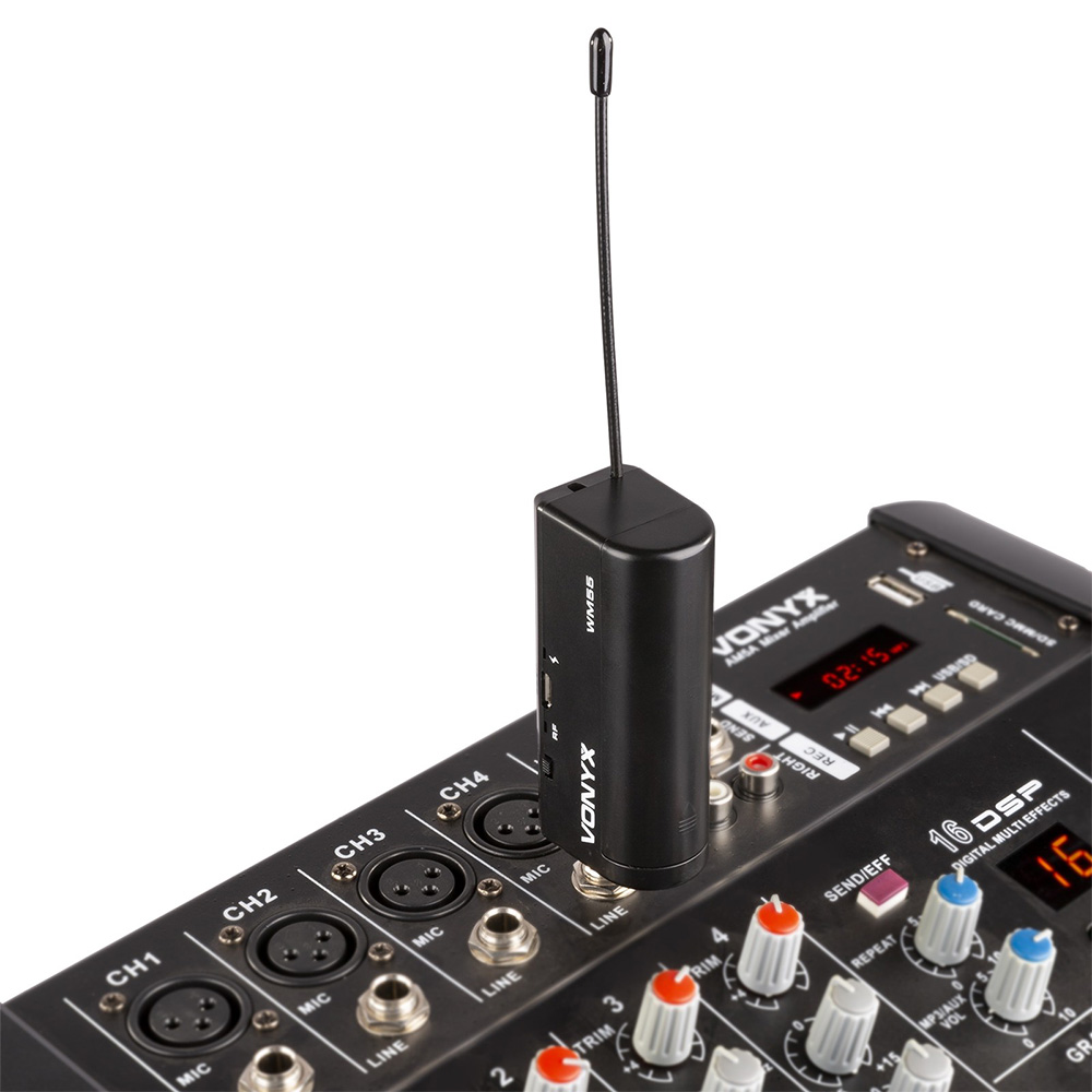 Vonyx WM55 Plug-In Wireless Microphone