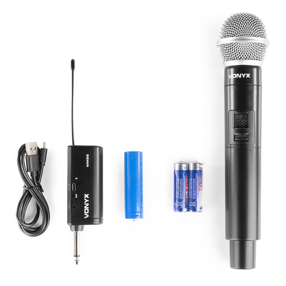 Vonyx WM55 Plug-In Wireless Microphone