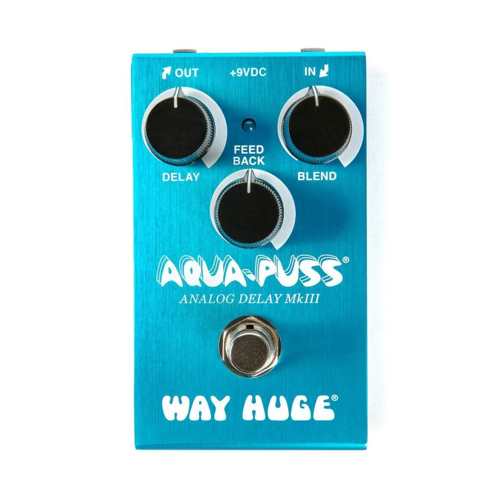 Way Huge Smalls Aqua Puss Analog Delay Effects Pedal