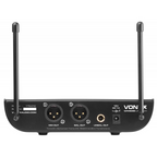 Vonyx WM82 Dual Wireless Handheld Microphone System - 571.3 - 578.75MHz