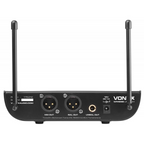 Vonyx WM82 Dual Wireless Handheld Microphone System - 571.3 - 578.75MHz