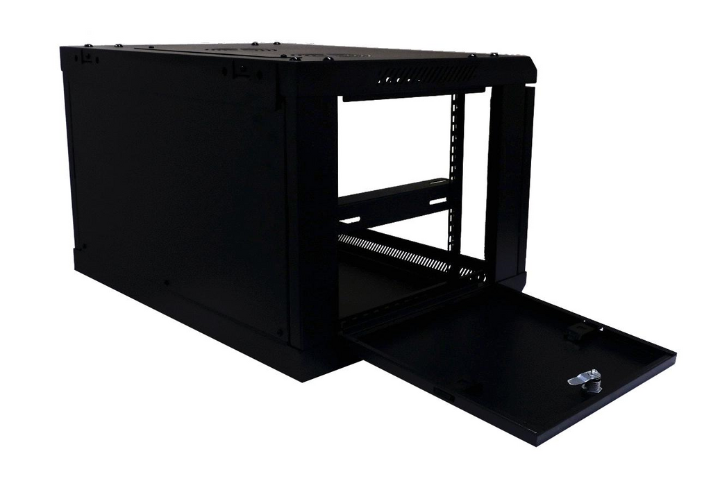 Global 6RU Wall Mount Rack Enclosure
