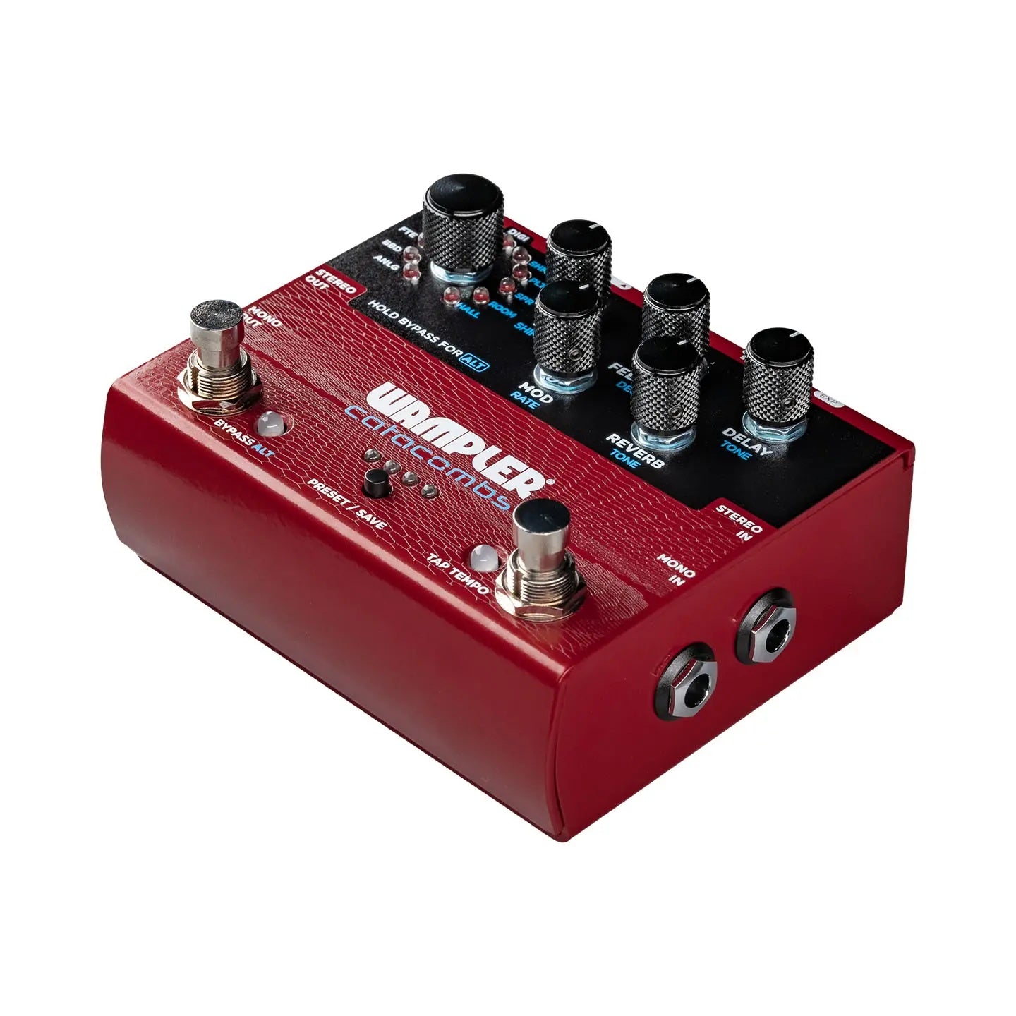 Wampler Catacombs Reverb & Delay Effects Pedal
