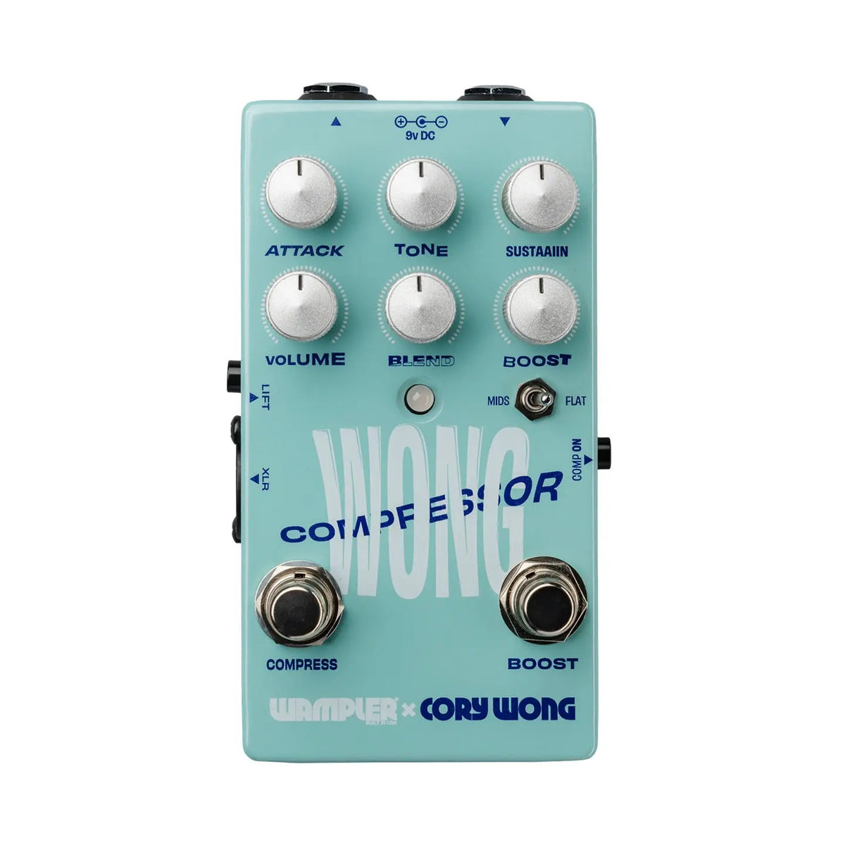 Wampler Cory Wong Signature Compressor Guitar Effect Pedal with Boost