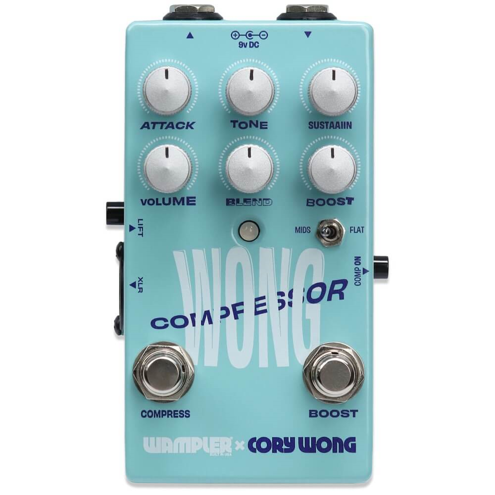 Wampler Cory Wong Signature Compressor Guitar Effect Pedal with Boost