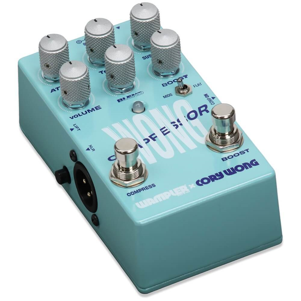 Wampler Cory Wong Signature Compressor Guitar Effect Pedal with Boost