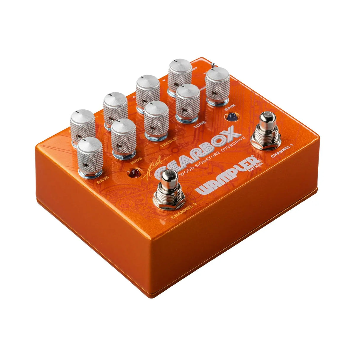 Wampler Gearbox Andy Wood Signature Dual Overdrive Guitar Effect Pedal