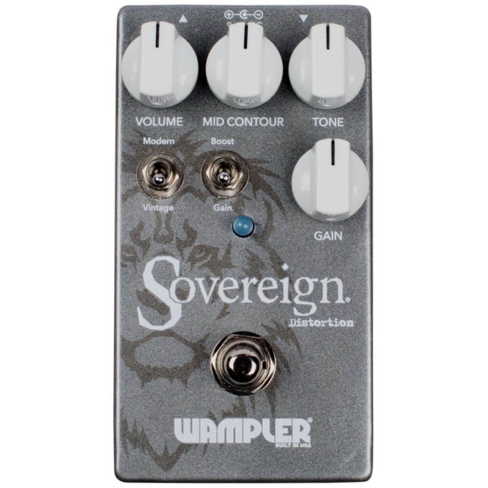 Wampler Sovereign Distortion Guitar Effect Pedal