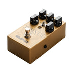 Wampler Tumnus Deluxe overdrive guitar effect pedal with active EQ, featuring a compact design and multiple control knobs.