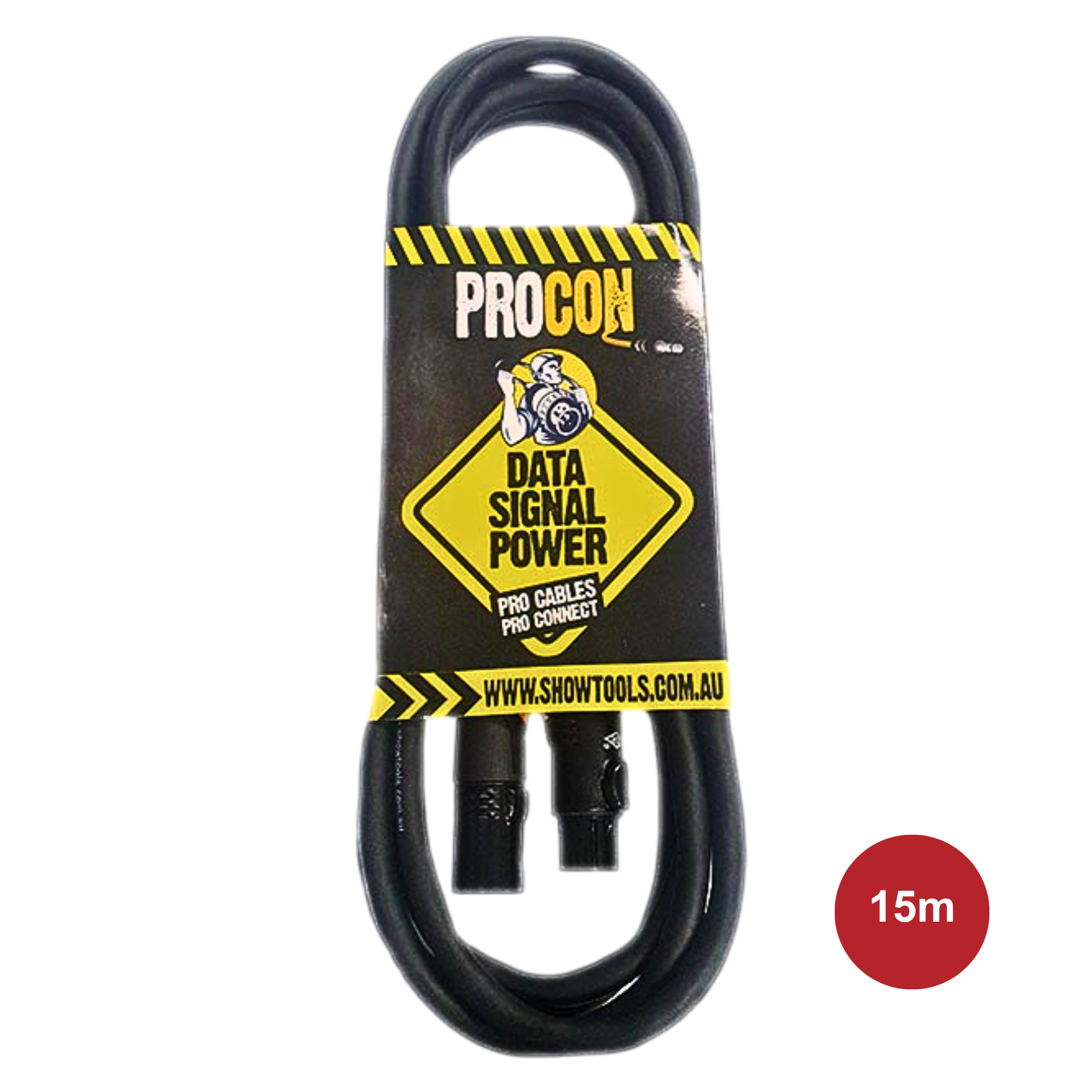 ProCon IP67 5 Pin DMX Cable - Touring Grade :15M