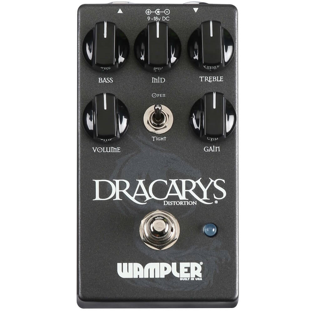 Wampler Dracarys High-Gain Distortion Guitar Effect Pedal with Voicing Switch