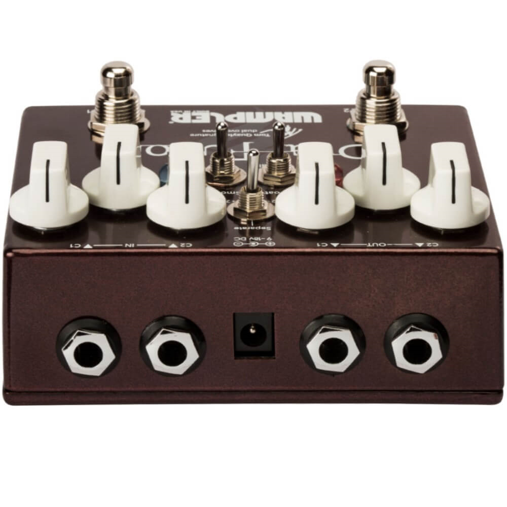 Wampler Dual Fusion Tom Quayle Signature Dual Overdrive Guitar Effect Pedal