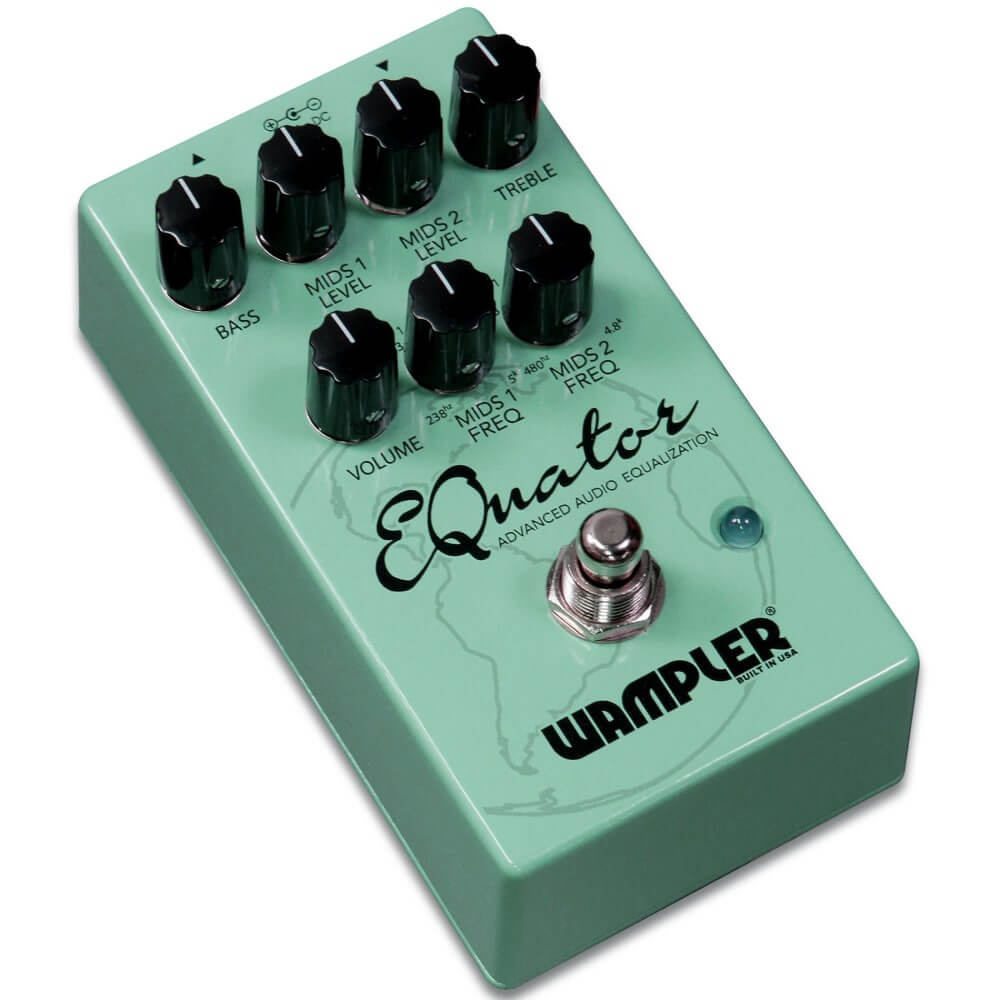 Wampler EQuator Parametric EQ Guitar Effect Pedal