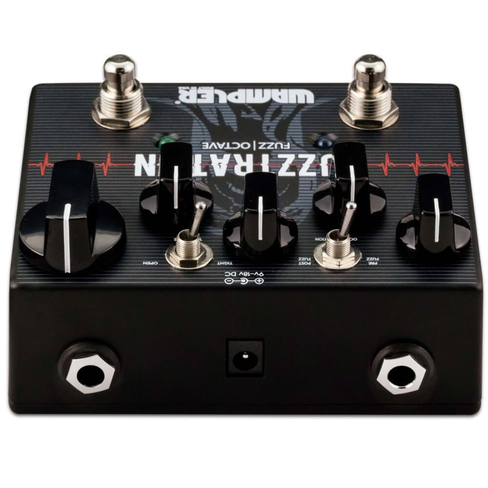 Wampler Fuzztration Octave Fuzz Guitar Effect Pedal with EQ and Voicing Switch