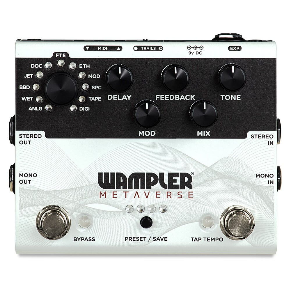 Wampler Metaverse Programmable Multi-Delay Effects Pedal