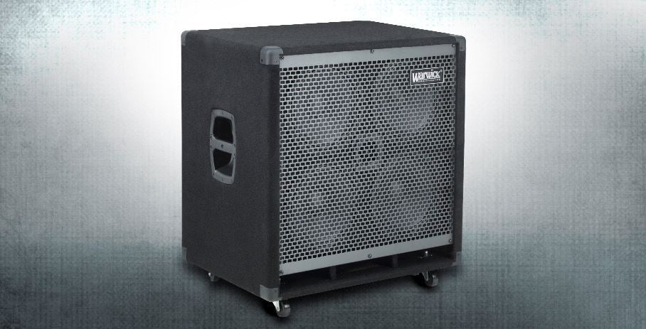 Warwick CA410 Bass Cabinet 4 x 10 Warwick Speakers 400W, 8 Ohms with Wheels
