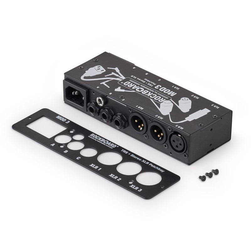 Warwick Rockboard Module 3 Pedalboard Patchbay (XLR,TRS)