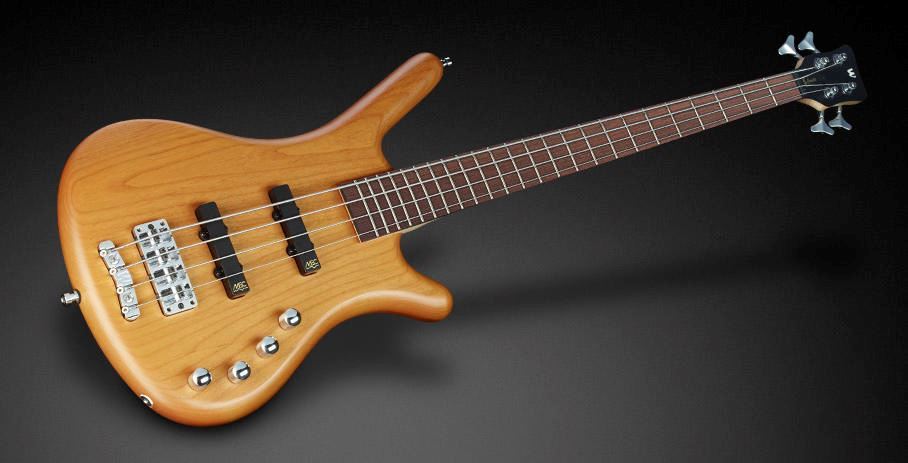 Warwick Corvette Basic 4-String Bass Guitar in Honey Violin Transparent Satin