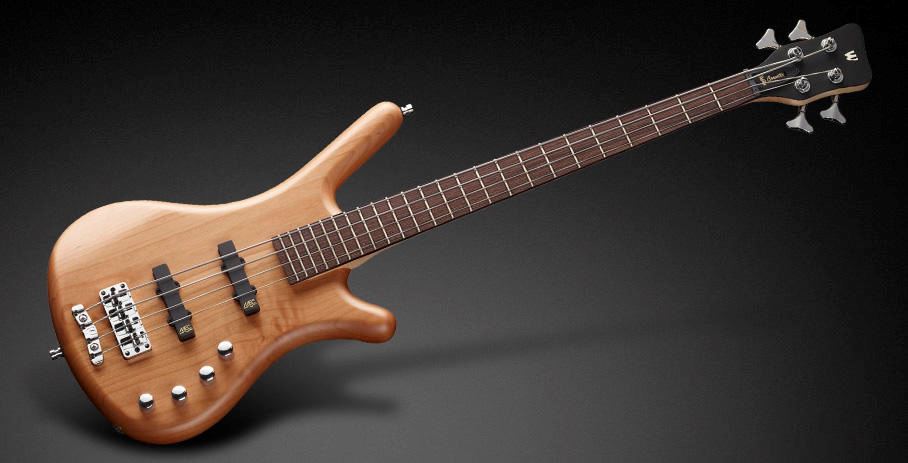 Warwick Corvette Basic 4-String Bass Guitar in Natural Transparent Satin