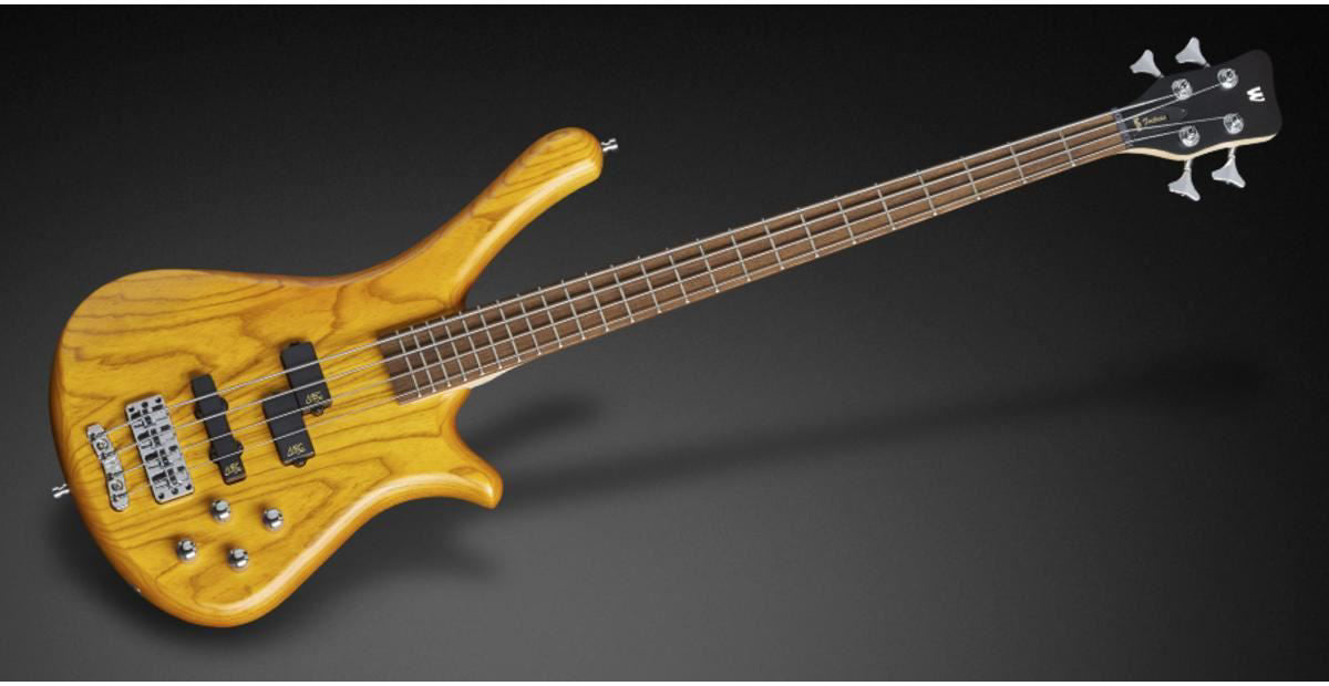 Warwick Rockbass Fortress 4 String Bass Guitar - Honey Violin Trans Satin