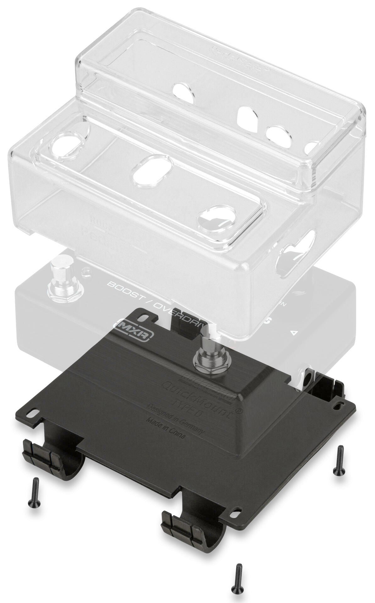 Warwick RockBoard PedalSafe Large Horizontal with One Row of Knobs Type D1